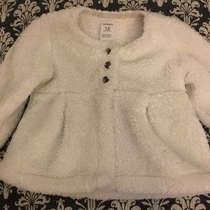 *SOLD*Cozy soft  toddler jacket